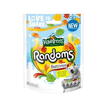Rowntree's Randoms Festive Christmas Pouch 130g