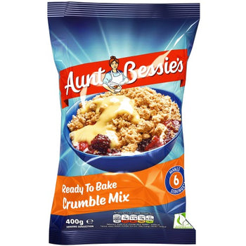 Aunt Bessie's Ready to Bake Golden Crumble Mix. 400g