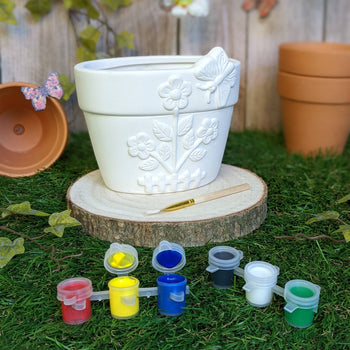 Robert Frederick Ltd - Paint Your Own Flower Pot - Little Gardener