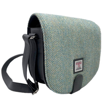 maccessori - Harris Tweed Crossbody Bag Turquoise