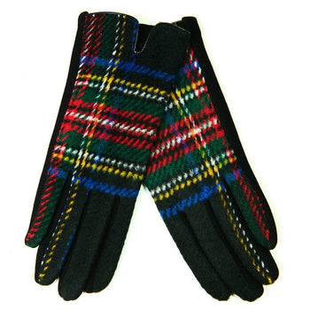 Islander - Harris Tweed Tartan Gloves