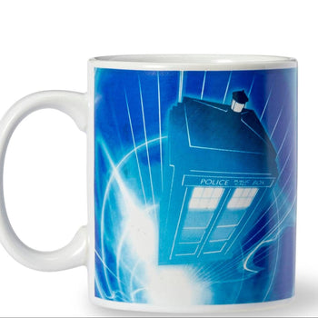 Doctor Who TARDIS 11-Oz Ceramic Coffee Mug - Official Merchandise
