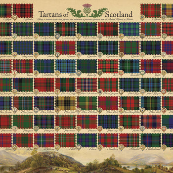 Tartans of Scotland 1000-Piece Jigsaw