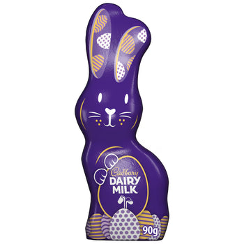Cadbury Dairy Milk Large Hollow Bunny 90g - Real Cadbury From The UK!