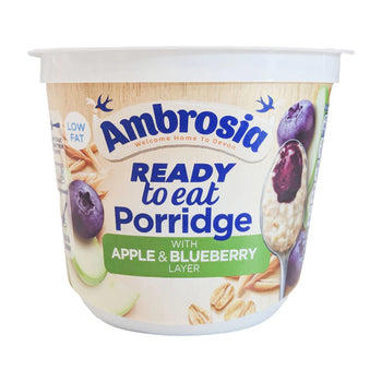 Ambrosia Apple and Blueberry Porridge 210g