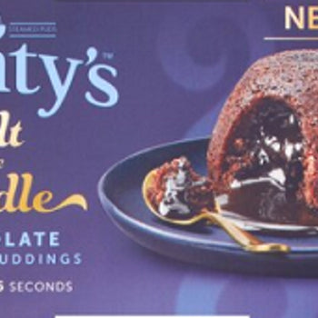 Aunty's Melt in The Middle Chocolate Steamed Puddings 2x95g (steam or microwave)