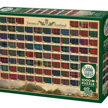 Tartans of Scotland 1000-Piece Jigsaw