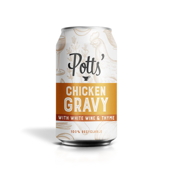 Potts Chicken, White Wine, and Thyme Gravy Can 330ml