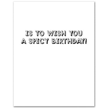 THE FOUND - Spice Girls What I Really Really Want Birthday Card