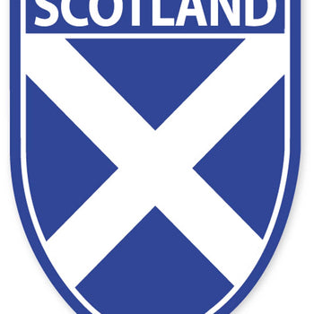 Eurostick - Scotland Saltire Shield Sticker