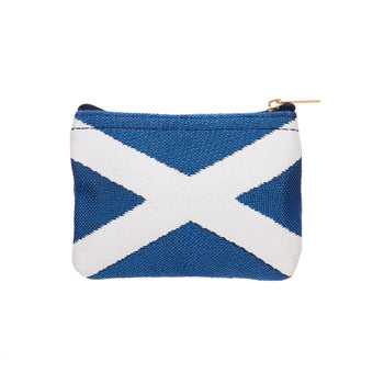 Signare Tapestry - Scottish Saltire Flag - Zip Coin Purse