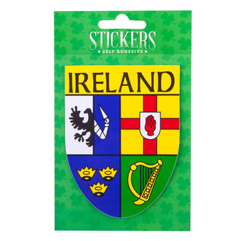 Eurostick - 4 County Crest Shield Sticker