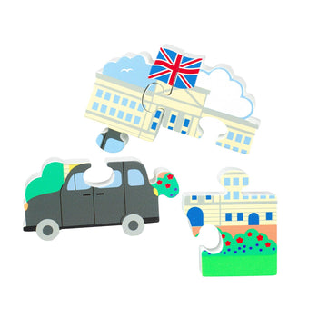 Orange Tree Toys - London Taxi Wooden Puzzle