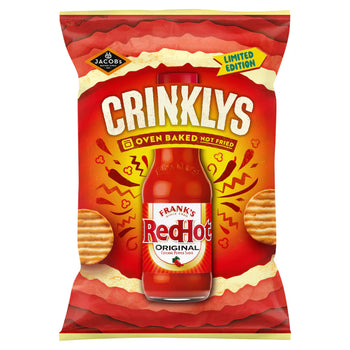 Jacobs Crinklys Franks Red Hot Limited Edition Flavour 90g