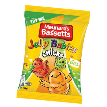 Maynards Bassetts Jelly Baby Chicks Bag 130g
