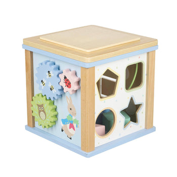 Orange Tree Toys - Peter Rabbit™ Wooden Activity Cube