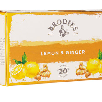 Brodies Lemon & Ginger Tea Infusion (Tag/Envelope)