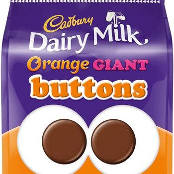 Cadbury Giant Orange Chocolate Buttons 85g