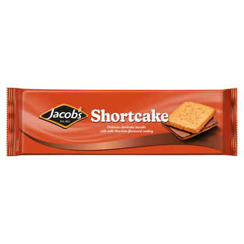 Jacobs Shortcake Chocolate Biscuits 150g