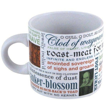 Unemployed Philosophers Guild - Shakespeare Insults Coffee Mug