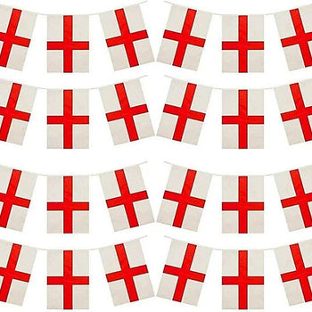 England Bunting 26ft with 20 Flags per pack