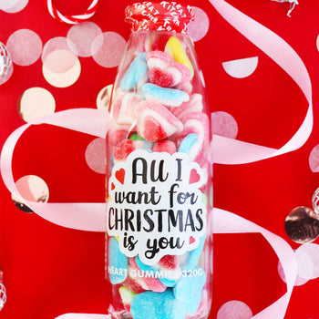 Treat Kitchen - All I Want For Xmas Is You - Star sweets Bottle