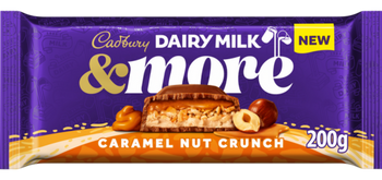Cadbury & More Caramel Nut Crunch 200g
