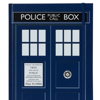 Doctor Who TARDIS Standard Notebook - Official Merchandise