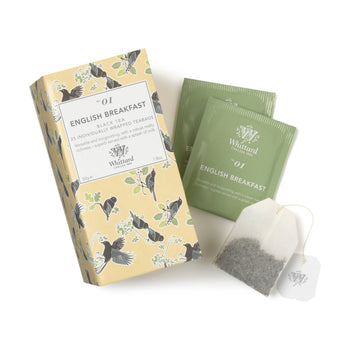 Whittard of Chelsea - English Breakfast 25 individually wrapped teabags