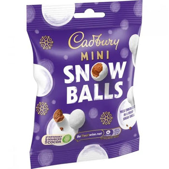 Cadbury Mini Snowballs Bag 74g