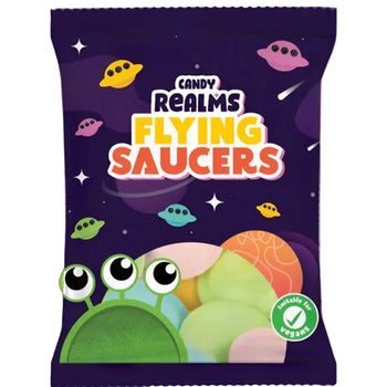 Candy Realms Flying Saucers Bag 36g