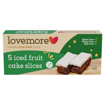 Lovemore 5 Iced Fruit Cake Slices