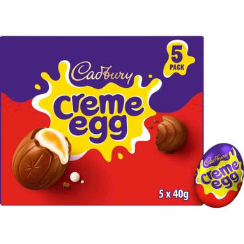 Cadbury Creme Egg 5 Pack 200g - Made in The UK