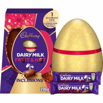 Cadbury Fruit & Nut Luxury Inclusion Giant Egg 398g