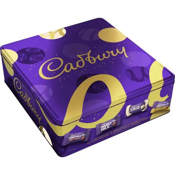 Cadbury Dairy Milk Mixed Chunk Tin For Christmas 600g
