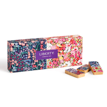 Chronicle Books - Liberty Floral Wood Domino Set