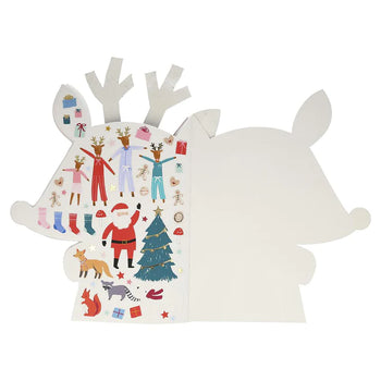 Meri Meri Reindeer Sticker Sketch Book