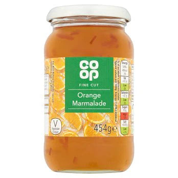 Co Op Fine Cut Orange Marmalade 420g