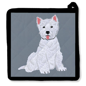 Naked Decor - HELLO PET COLLECTION- Hello West Highland Terrier Potholder