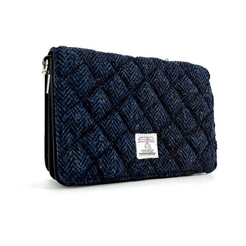 maccessori - Harris Tweed Quilt Shoulder Bag Blue