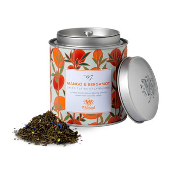 Whittard of Chelsea - Mango & Bergamot Loose Leaf Tea Stacking Caddy. 100g