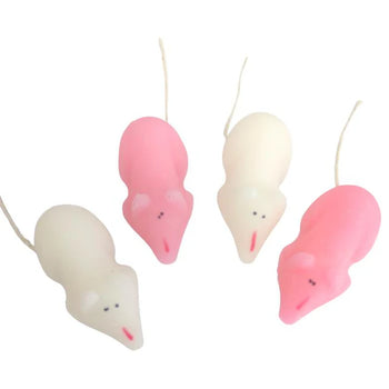 Boynes Pink and White Sugar Mice 60g