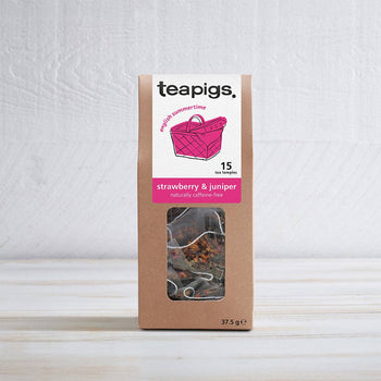 teapigs - Strawberry and Juniper tea - 15 temples