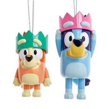 Kurt S. Adler Inc. - Bluey Bingo Ornament (Green Hat) - 1 Piece