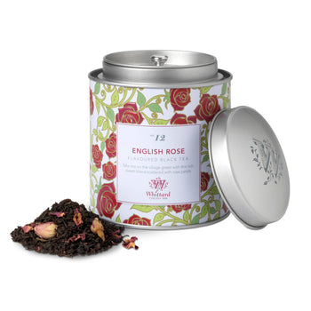 Whittard of Chelsea - English Rose Loose Leaf Tea Stacking Caddy. 100g