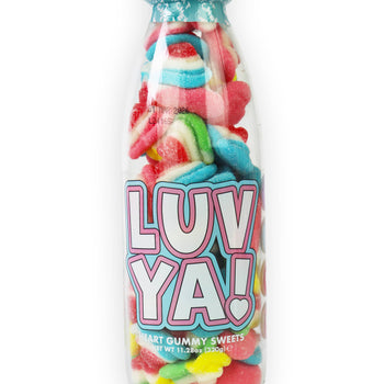 Treat Kitchen - "Luv Ya" Gummy 3D Hearts Sweet Bottle
