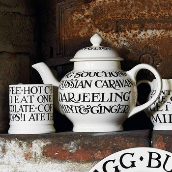 Emma Bridgewater - Black Toast 4 Mug Teapot Boxed