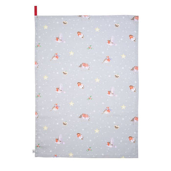 Wrendale Designs - Season's Tweetings Tea Towel (Robin)