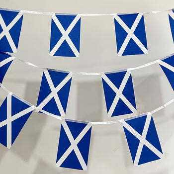 Scotland String Flag - 25ft Long