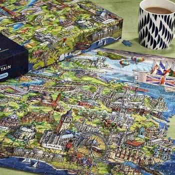 Gibsons Games Inc - Beautiful Britain1000 Piece Jigsaw Puzzle
